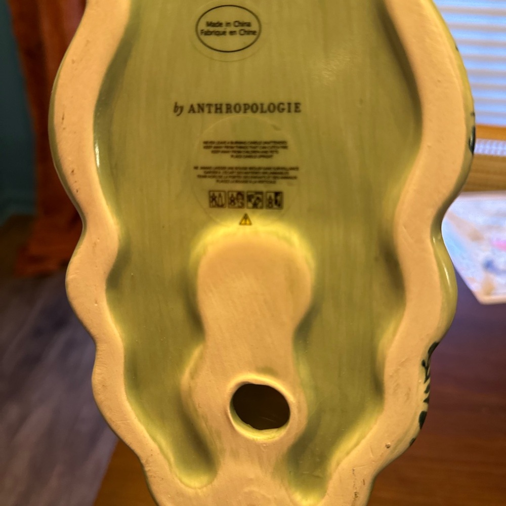 Anthropologie Peacock Candle Holder - Picture 4 of 5